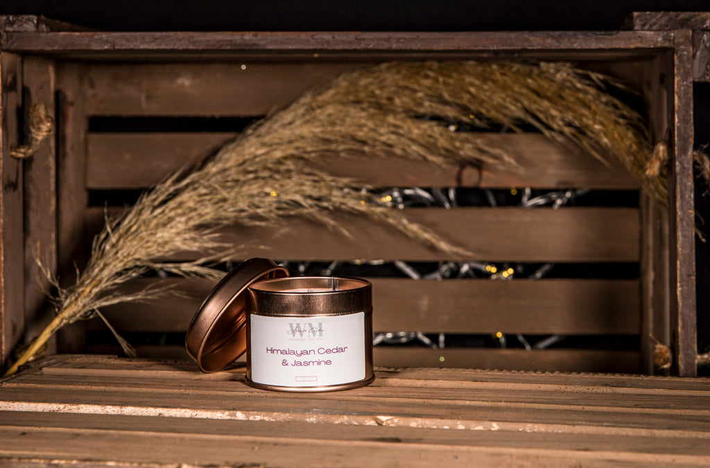 Himalayan Cedar & Jasmine- Small Tin