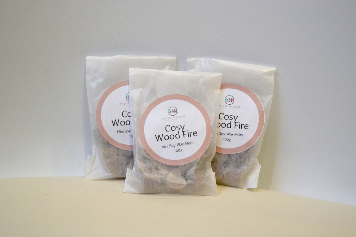 Cosy Wood Fire - Mini Wax Melt Hearts Bag