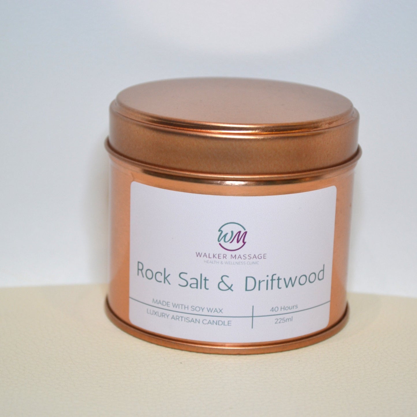 Rock Salt & Driftwood Tin - 225ml