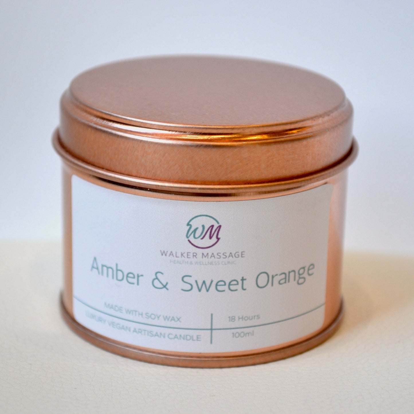 Amber & Sweet Orange Tin - 100ml