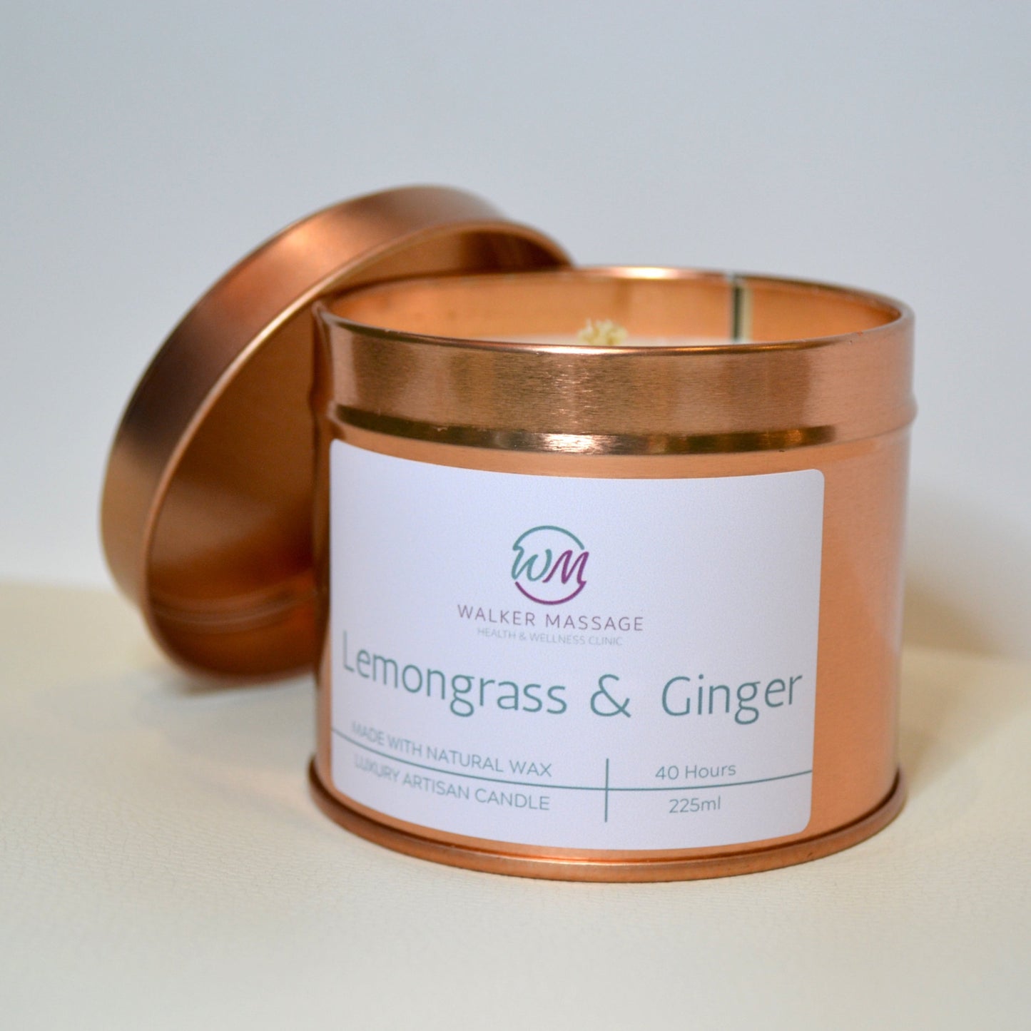 Lemongrass & Ginger Tin- 225ml