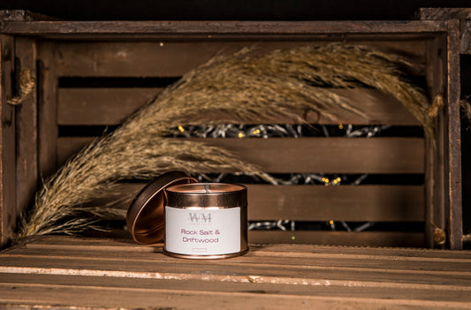 Rock Salt & Driftwood - Small Tin