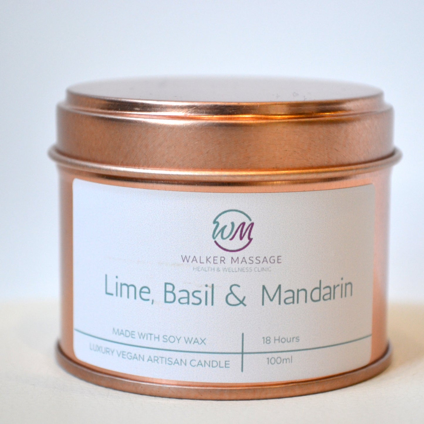 Lime, Basil & Mandarin Tin - 100ml
