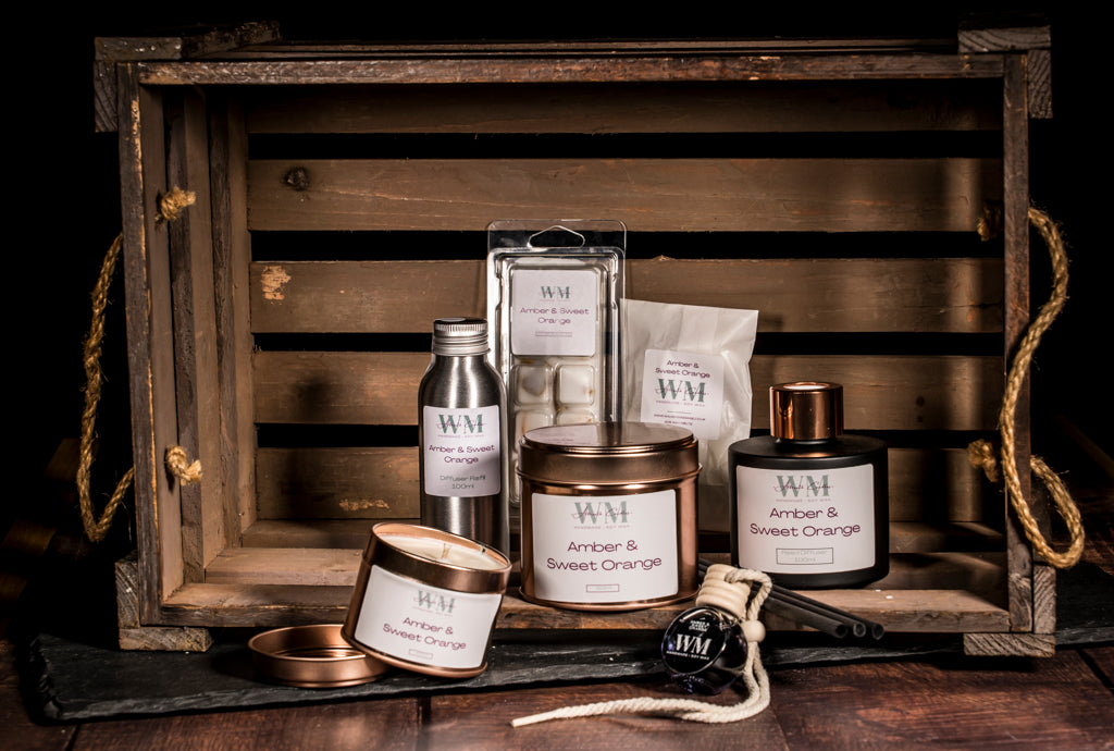 Amber & Sweet Orange- Small Tin